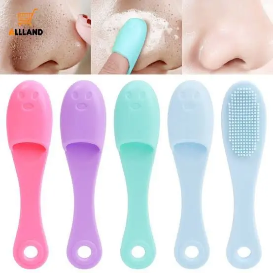 Silicon Cleansing, Scrubbing and Exfoliating Finger Brush 