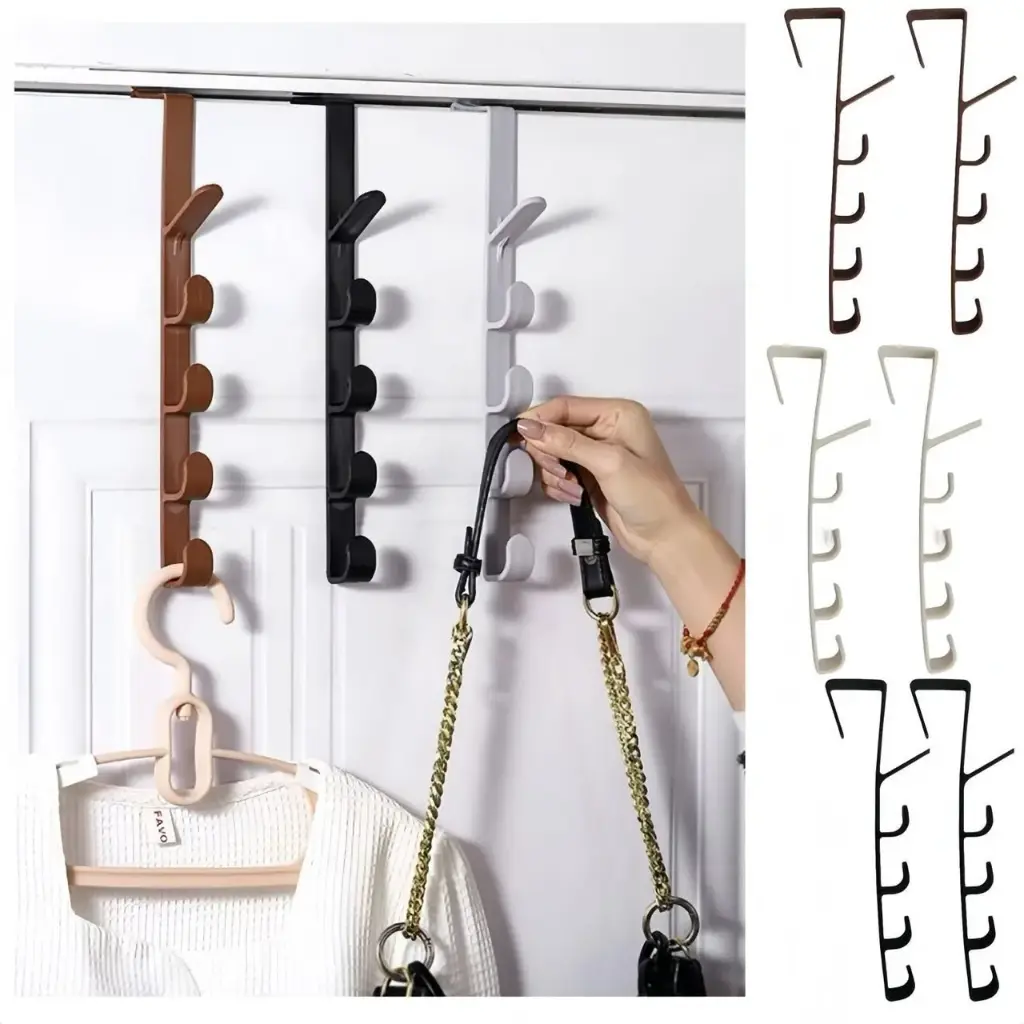 Vertical Over the Door Hook Hanger 