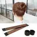 French Braid Hair Bun Making Tool