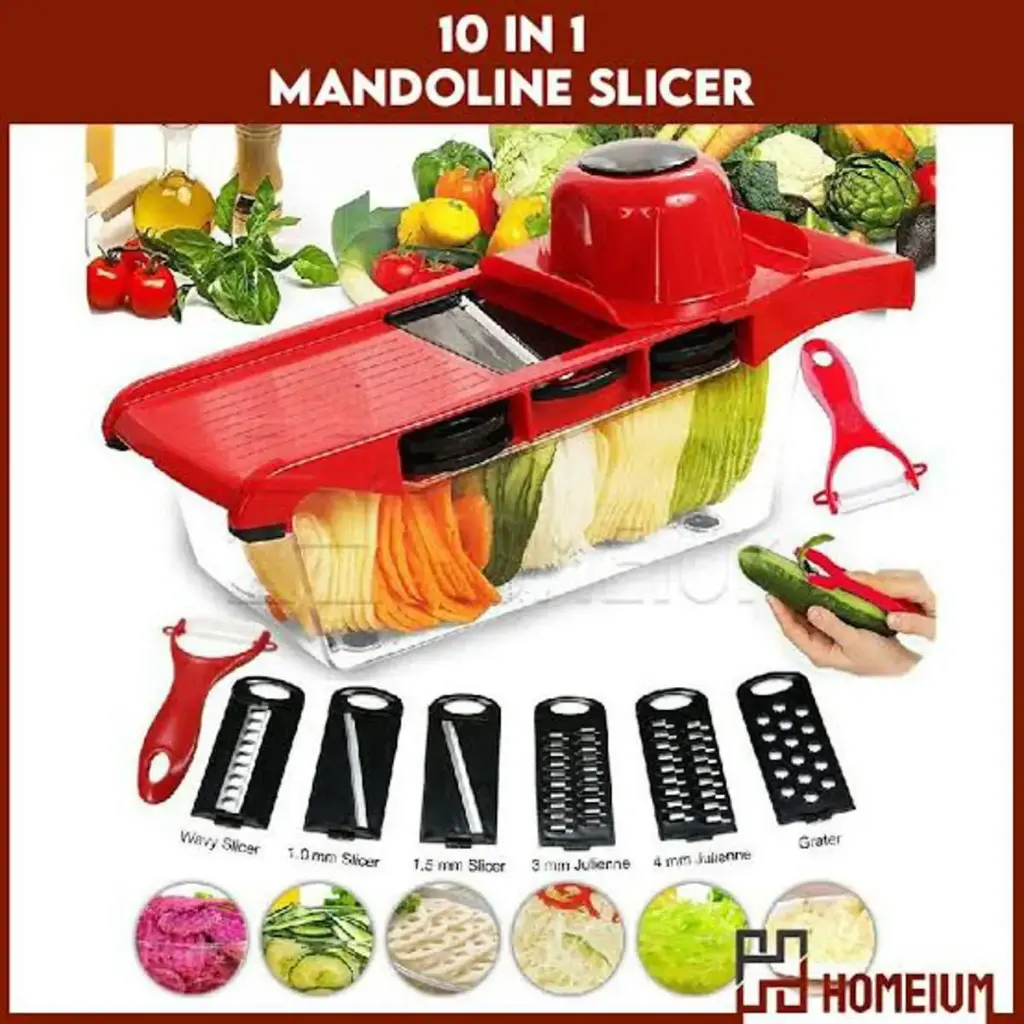 10 in 1 Mandolin Vegetable Slicer Cutter
