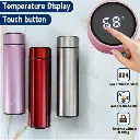 500ml LED Touch Temperature Stainless Steel Water Bottle