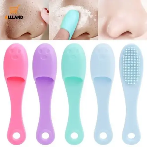 [abtt-com13] Silicon Cleansing, Scrubbing and Exfoliating Finger Brush 