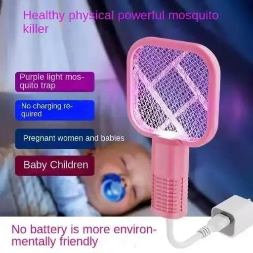 Mini USB Racket Mosquito Killing UV Lamp