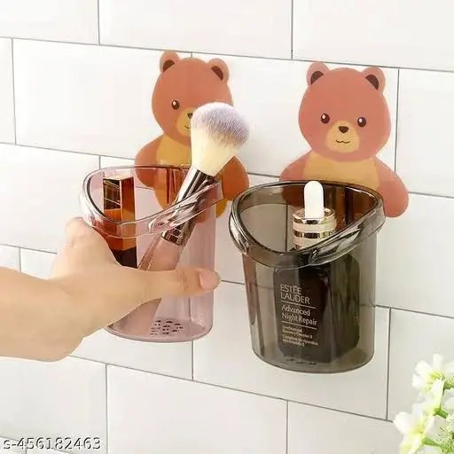 Bear Shape Multipurpose Self Adhesive Holder