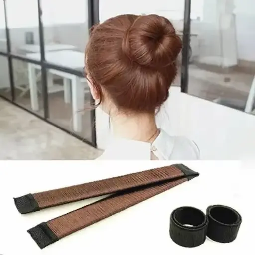 French Braid Hair Bun Making Tool