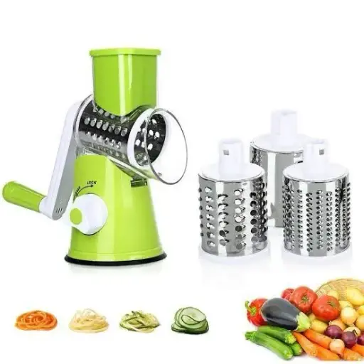 3 in 1 Vegetable Drum Slicer Cutter